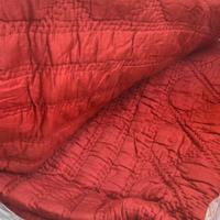 Maxi trapunta letto matrimoniale rossa