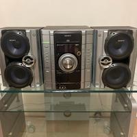 Mini stereo hifi lettore cd/cassette Sony