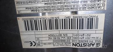 piano cottura 4 fuochi