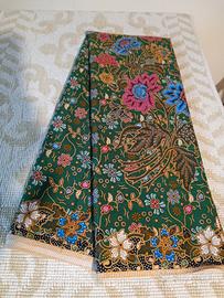 Sarong malese cotone motivi Floreali 