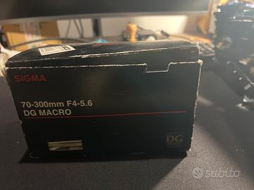 Obiettivo Sigma 70-300mm