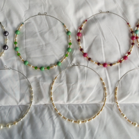 Raccolta di collane realizzate a mano