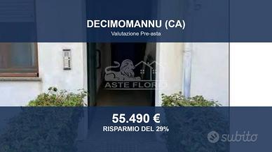 Immobile in asta di 70 m² con box auto a Decimoman