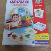 Domino winnie, lettere alfabeto, imparo a mangiare