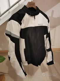 Giacca moto e paraschiena