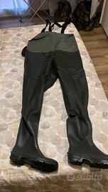 Stivali da pesca a salopette uomo