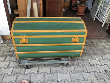 Baule portaoggetti vintage