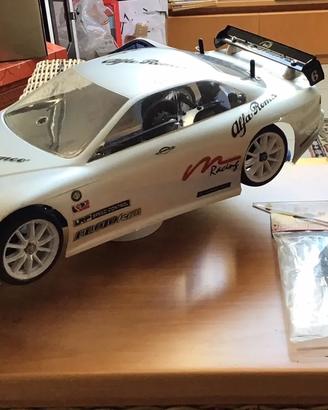 RC drift Alfa 156 da competizione Yokomo YR-4 M2