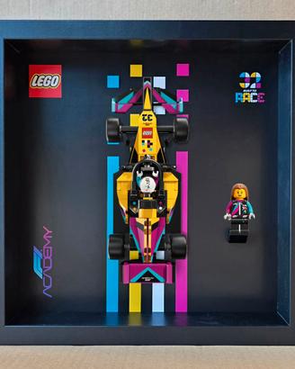 Cornice Display Case Cadre LEGO F1 Academy  77258