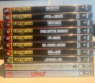 Collezione 8 Dvd Lupen the 3rd + 2 dvd extra