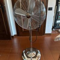 VENTILATORE A PIANTANA METALLO CROMATO