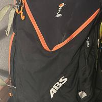 Zaino montagna con aier bag