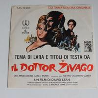 45 giri vinile Colonna sonora Il dottor Zivago - M