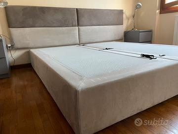 Coppia letto Felis Ocean 90x200 con testata