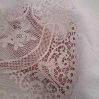 stupendo  completo lenzuola ricamate 