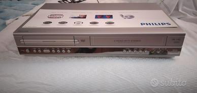 videoregistratore philips combo 6 testine 