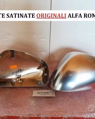Calotte specchio satinate Originali Alfa romeo 159
