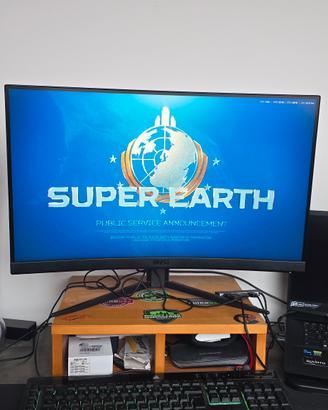 MSI G27C4X 1920x1080 240HZ, 27" gaming curvo