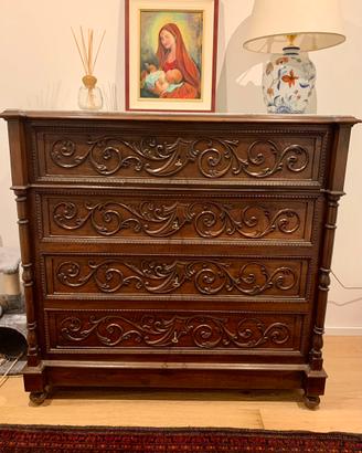 Cassettone antico inizio 900