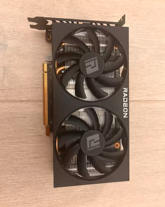 AMD 6600 RX Radeon 8GB PowerColor Fighter GDDR6