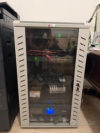Server HPE Gen11 + Rack 20U UPS, NAS QNAP Switch