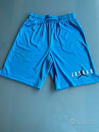 Pantaloncini da basket Jordan celesti