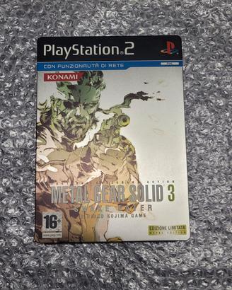 Metal Gear Solid 3 Limited Metal Edition ITA PS2