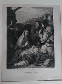 incisione acquaforte a bulino di Jusepe Ribera det