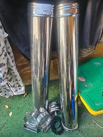 canna fumaria doppia parete da 100