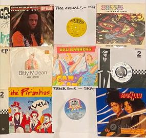 collezione 500 dischi 45 giri rarità reggae  