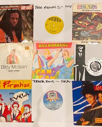 collezione 500 dischi 45 giri rarità reggae  