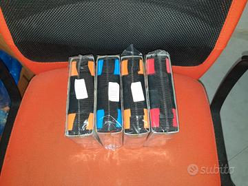 lotto di 4 porta cd da viaggio auto