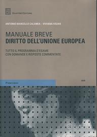 Diritto dell'Unione europea : manuale breve