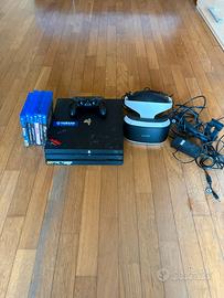 Ps4 pro + Ps Vr + 6 giochi + 1 controller