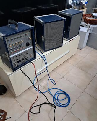 Impianto musicale 240 w di picco