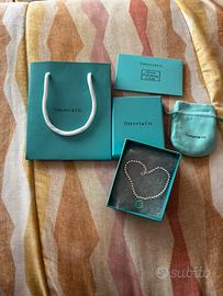 bracciale tiffany e co cuore turchese