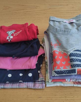 Lotto bambina 5-6 anni 110-116 cm.