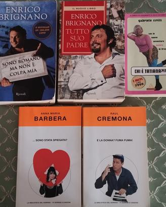 Lotto libri umoristici/satirici