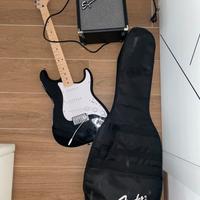 Fender squier pack chitarra, amplificatore