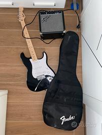 Fender squier pack chitarra, amplificatore