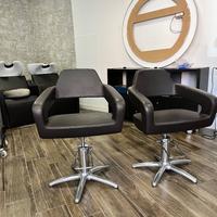 Coppia poltrone parrucchieri