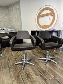 Coppia poltrone parrucchieri
