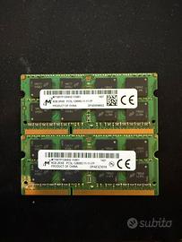 RAM 16 Gb (8gb x 2) SODIMM DDR3