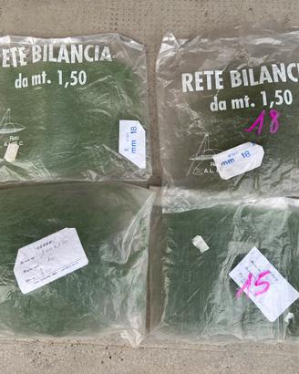 Reti da pesca per bilancia
