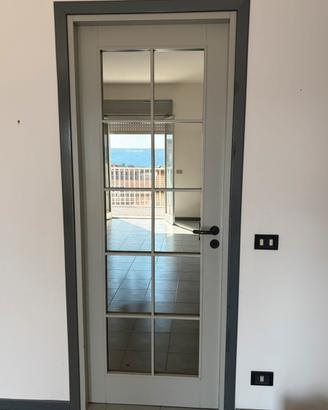 6 Porte Usate con Telaio, Coprifili e Maniglie