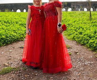 abito elegante madre figlia 