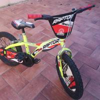 bicicletta bambino 16 con rotelle 