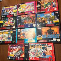 Lotto snes 11 giochi come in foto