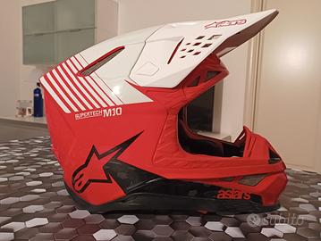 casco cross Alpinestars s m10 taglia L