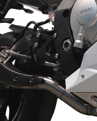 Yamaha r1 new termignoni scarico titanio carbonio